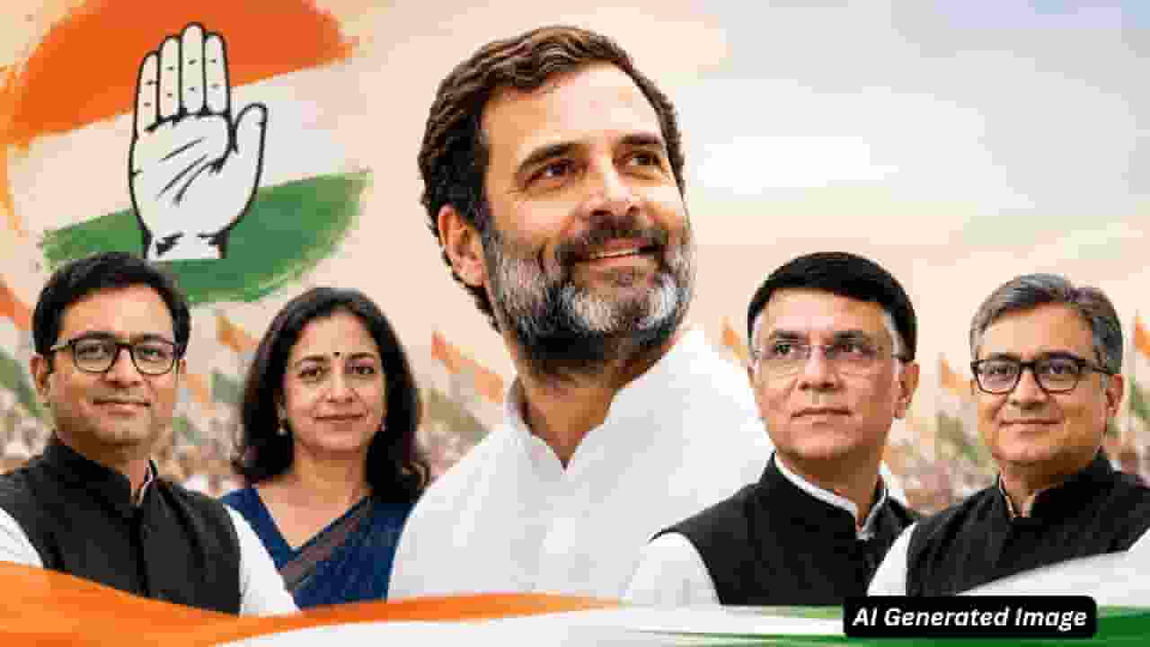 ai generated image of congress leaders
