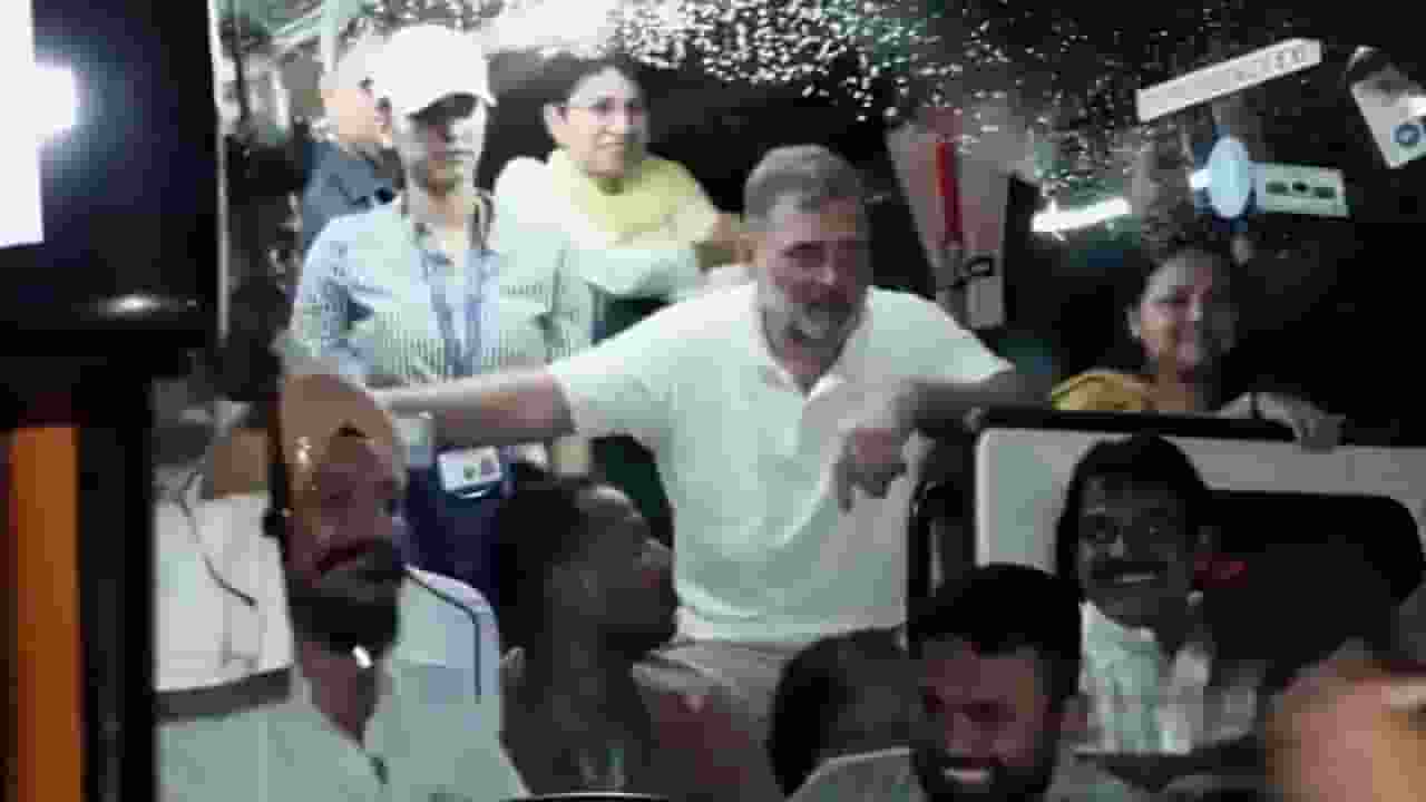 Rahul Gandhi on student protest