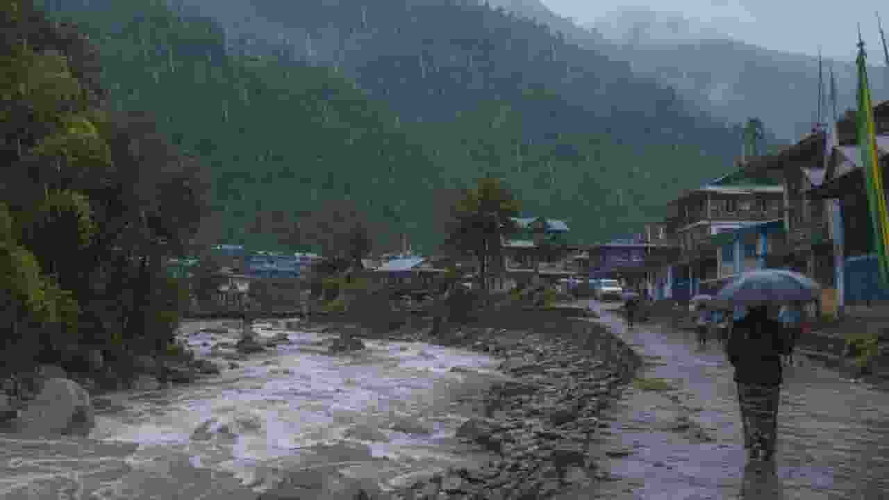 Flash floods in Arunachal Pradesh