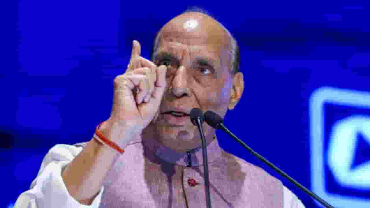Rajnath Singh। Photo Credit: PTI