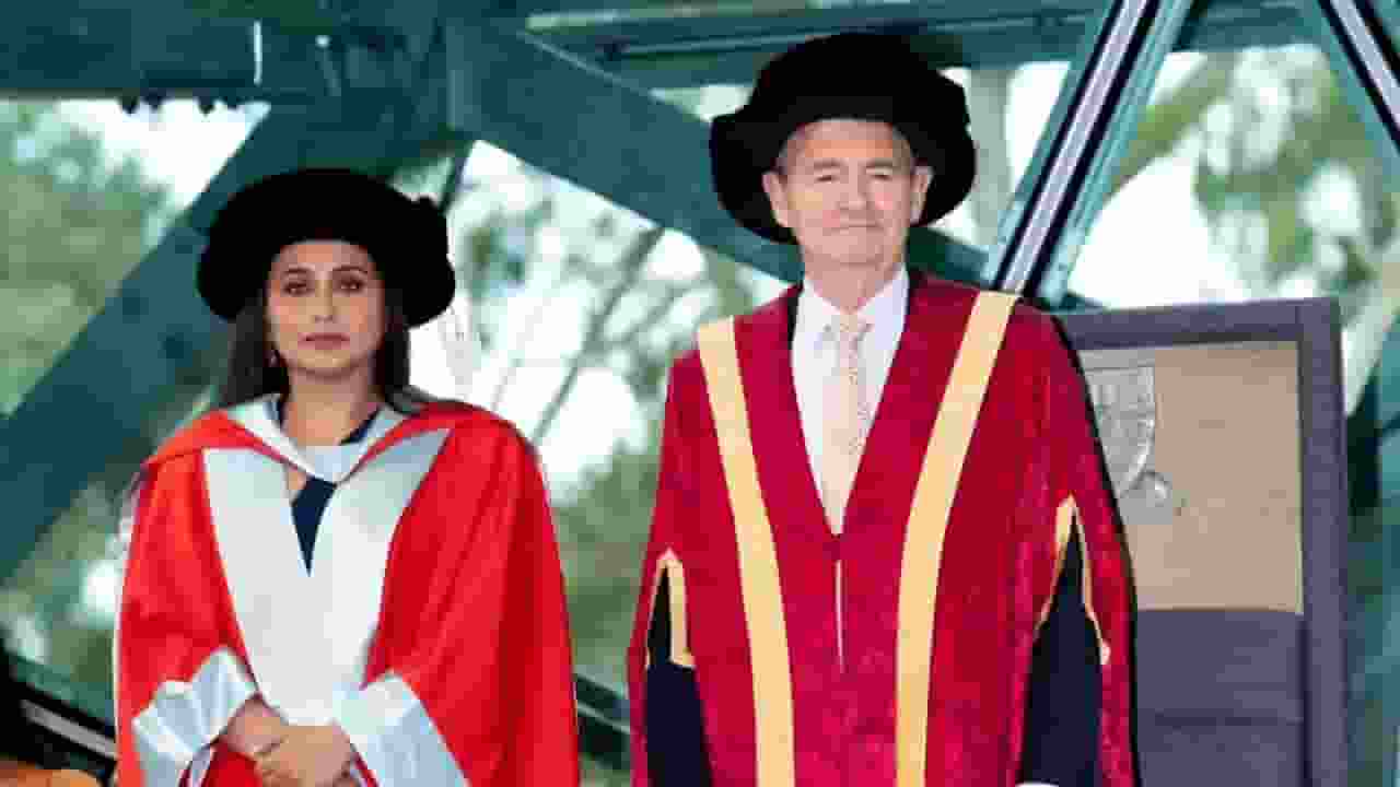 rani mukerji honorary  doctorate