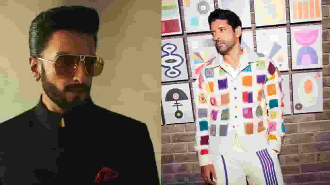 Ranveer Singh and Farhan Akhtar