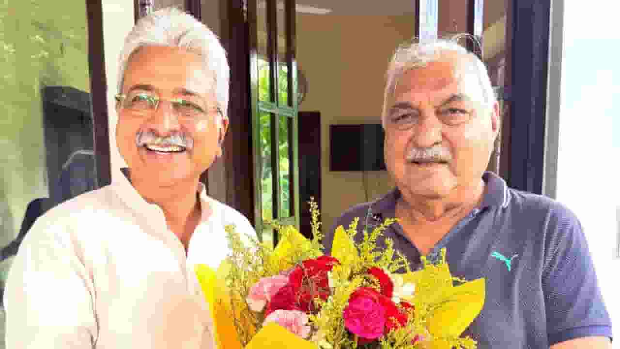 Rao Narendra Singh and Bhupinder Singh Hooda