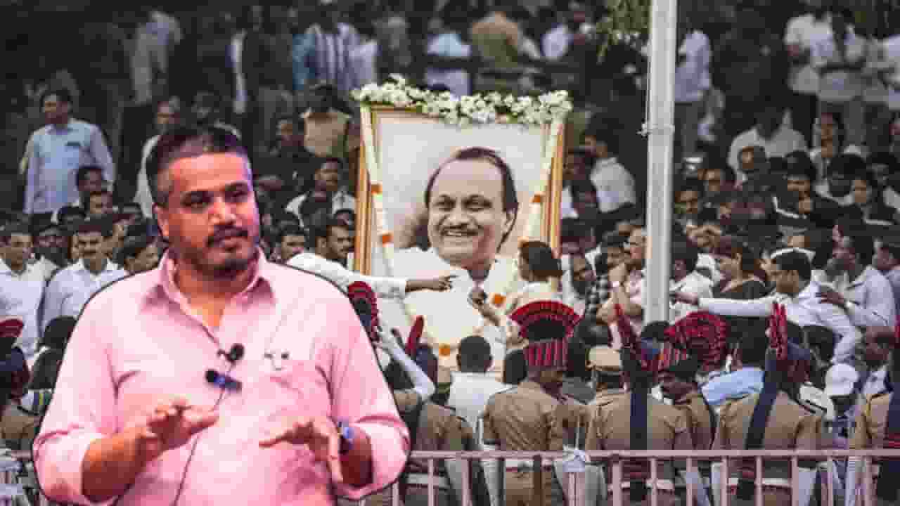 rohit pawar questions ajit pawar death