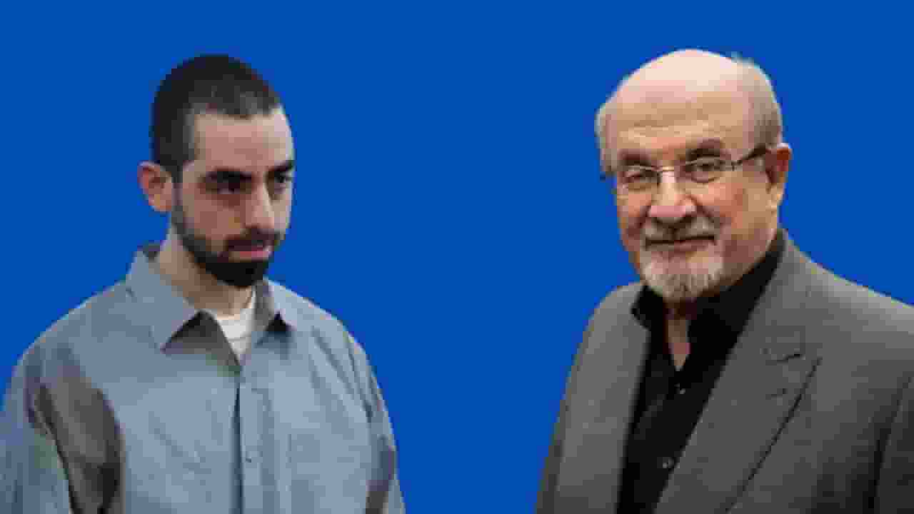 Hadi Matar and Salman Rushdi