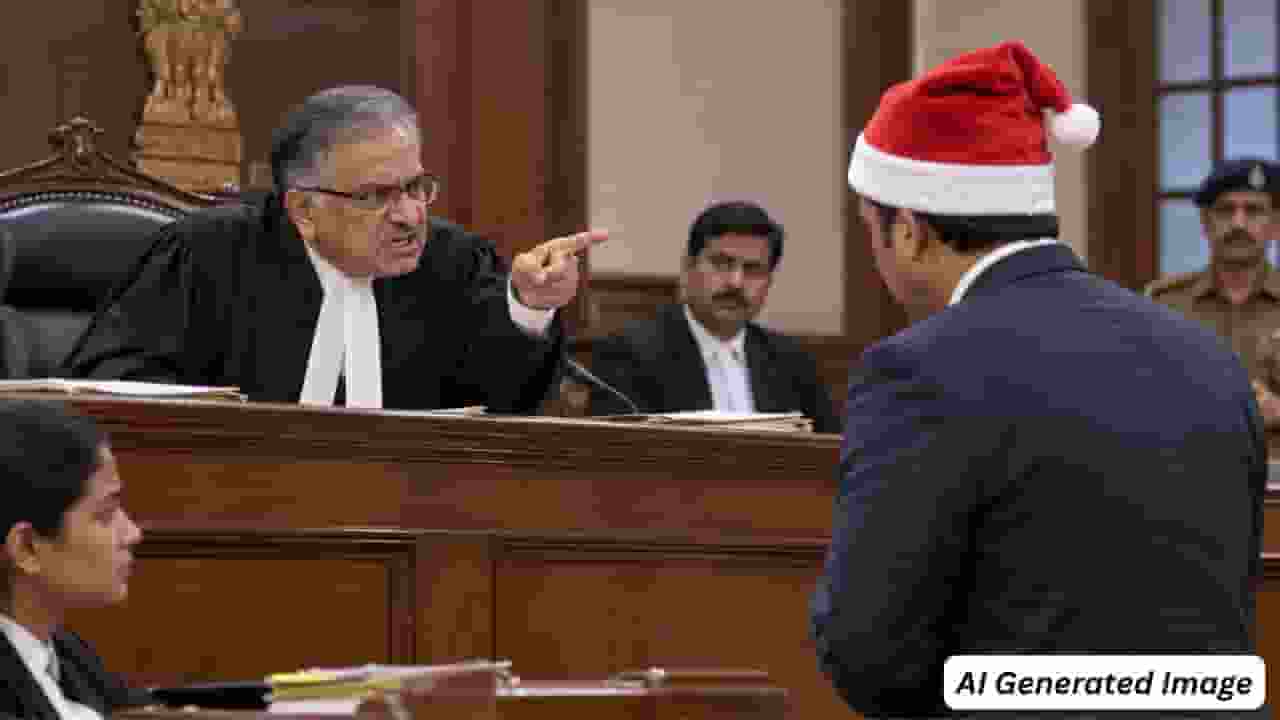 ai generated image of a court proceeding