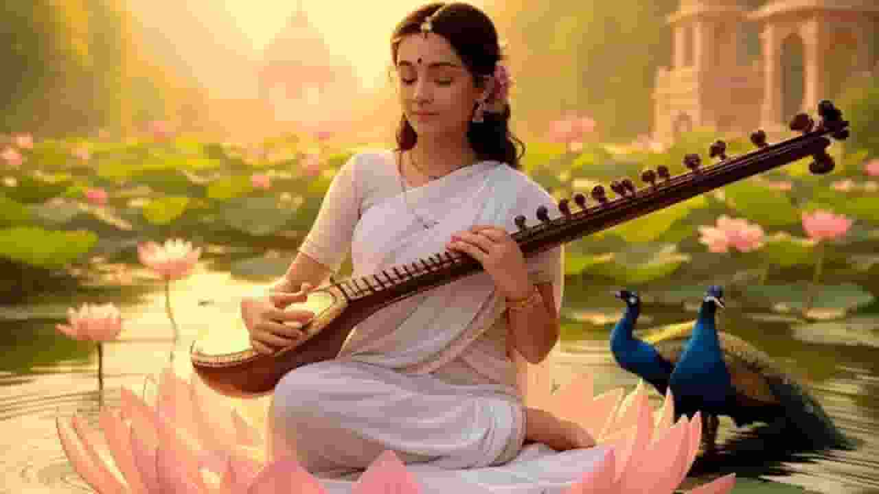 AI Image of devi Saraswati