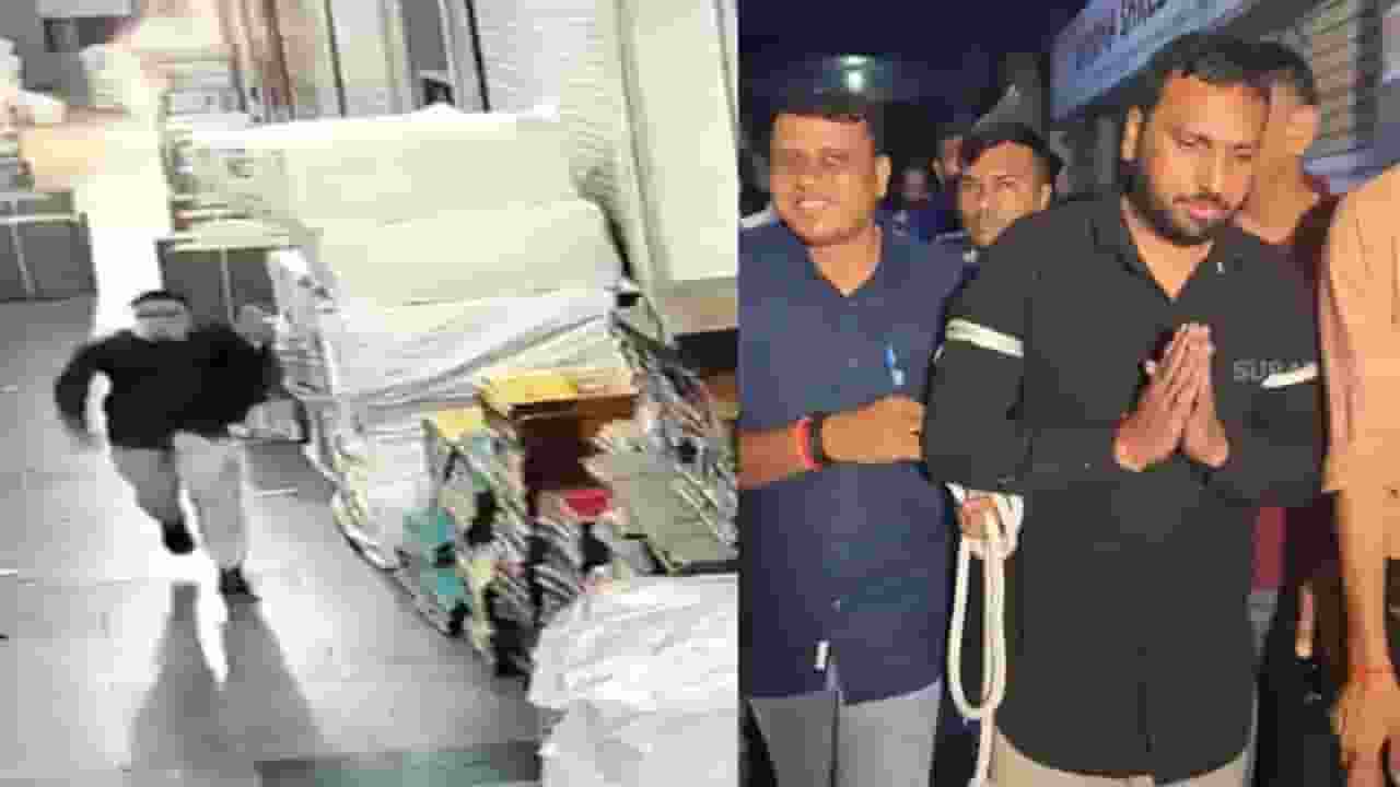 Saroli Shyam Sangeeni textile market fire