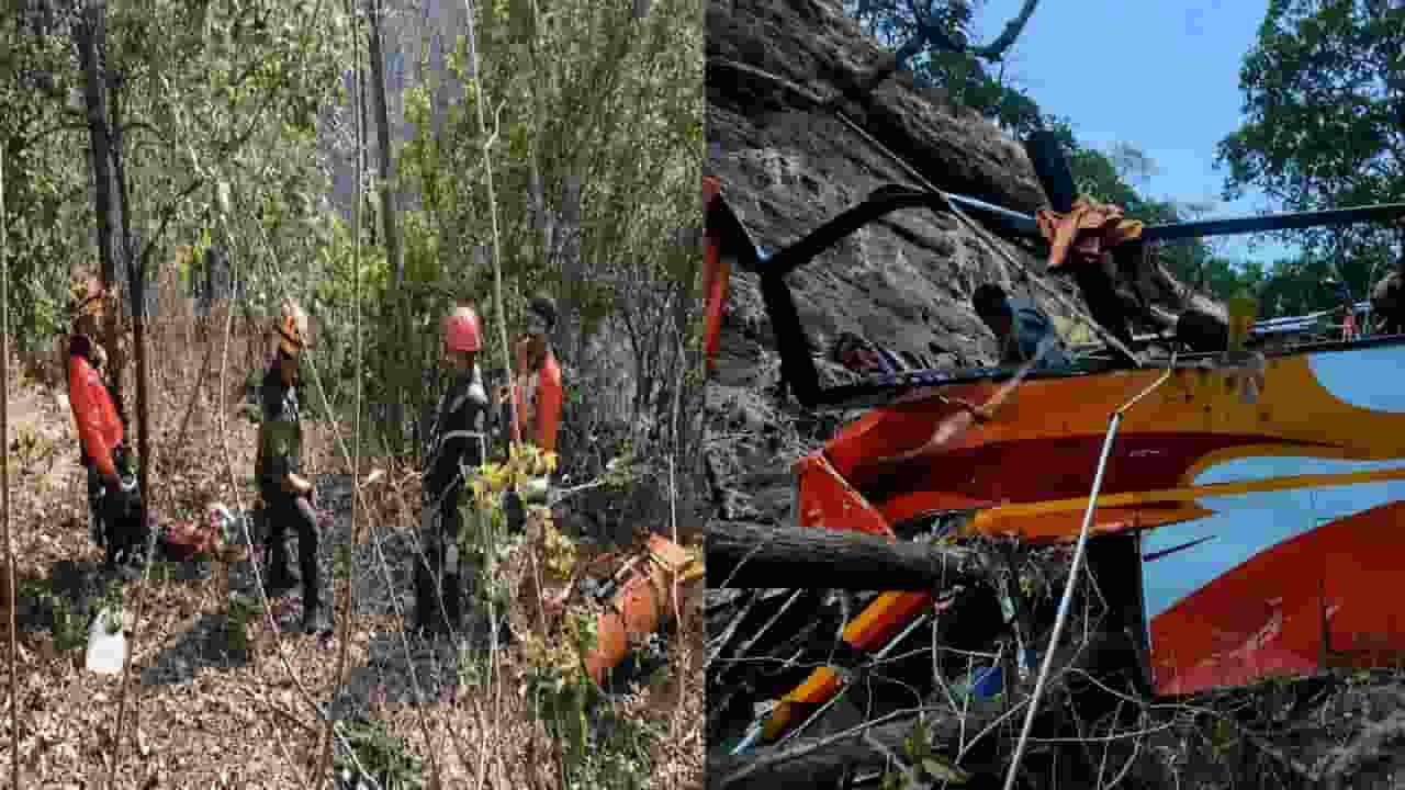 Scorpio Accident Mahabaleshwar