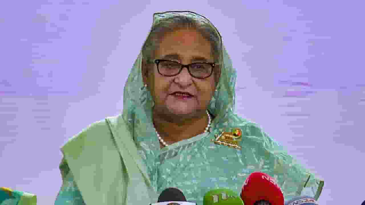 Sheikh Hasina charged 