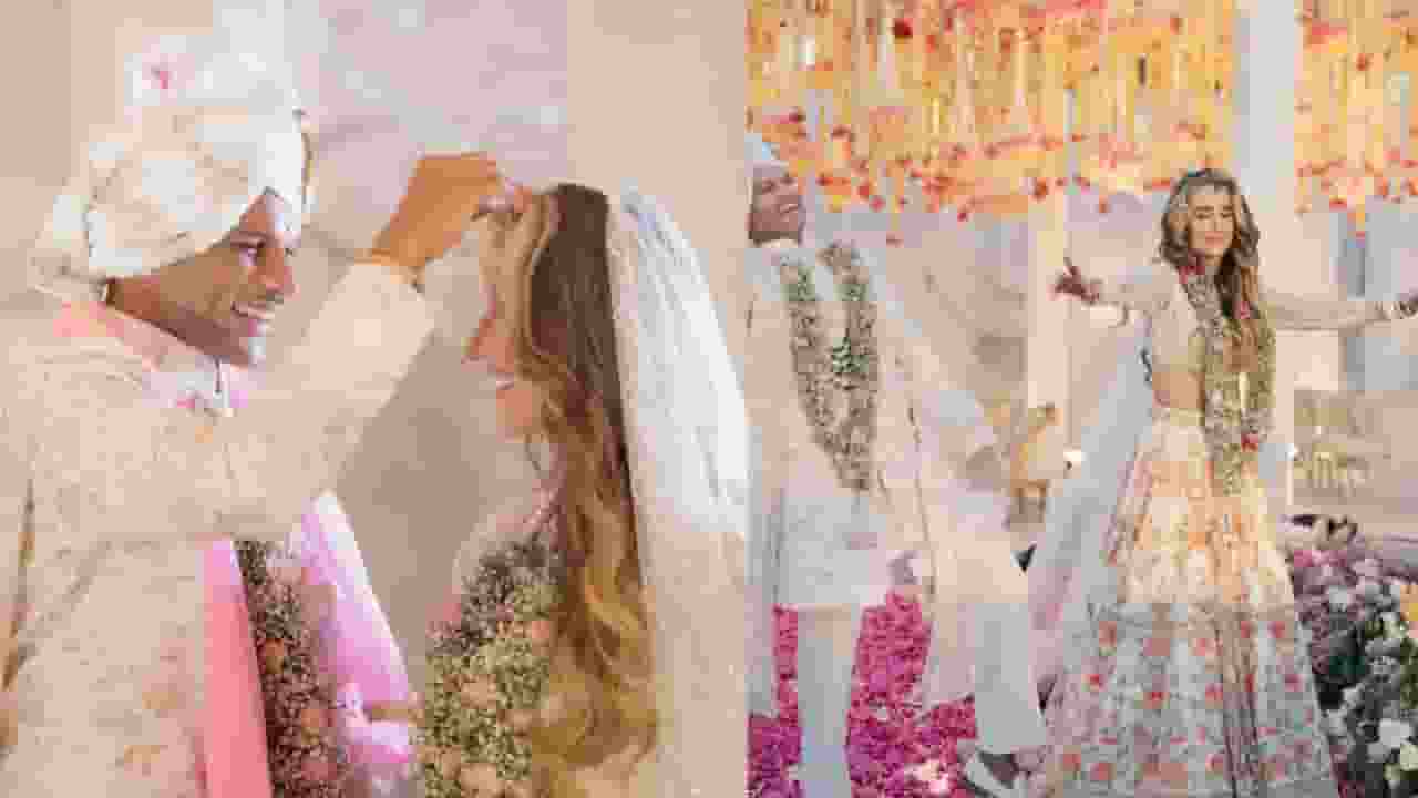 shikhar Dhawan and Sophie shine