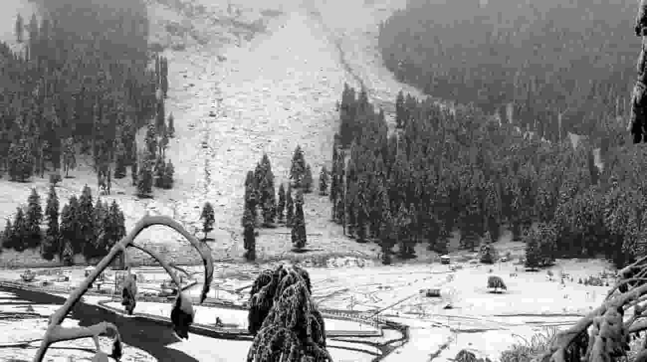 Snowfall in Anantnaag