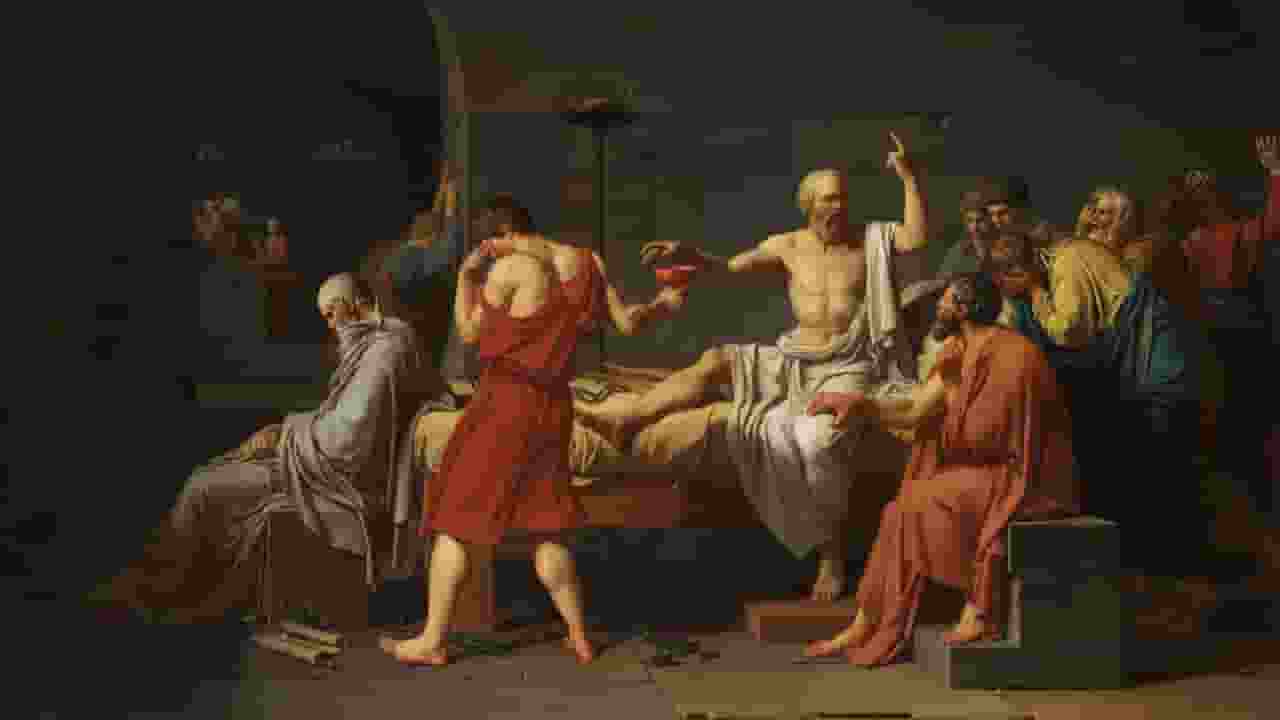 Socrates was a Greek philosopher from Athens.