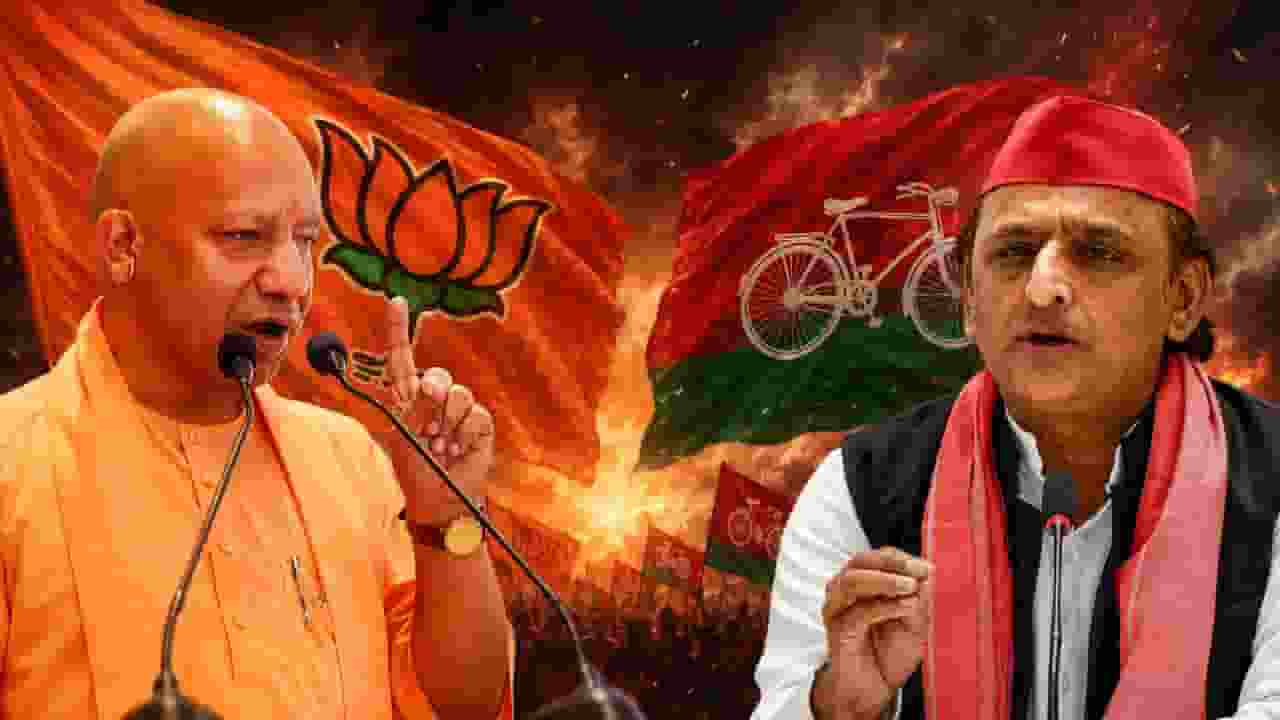 yogi adityanath vs akhilesh yadav