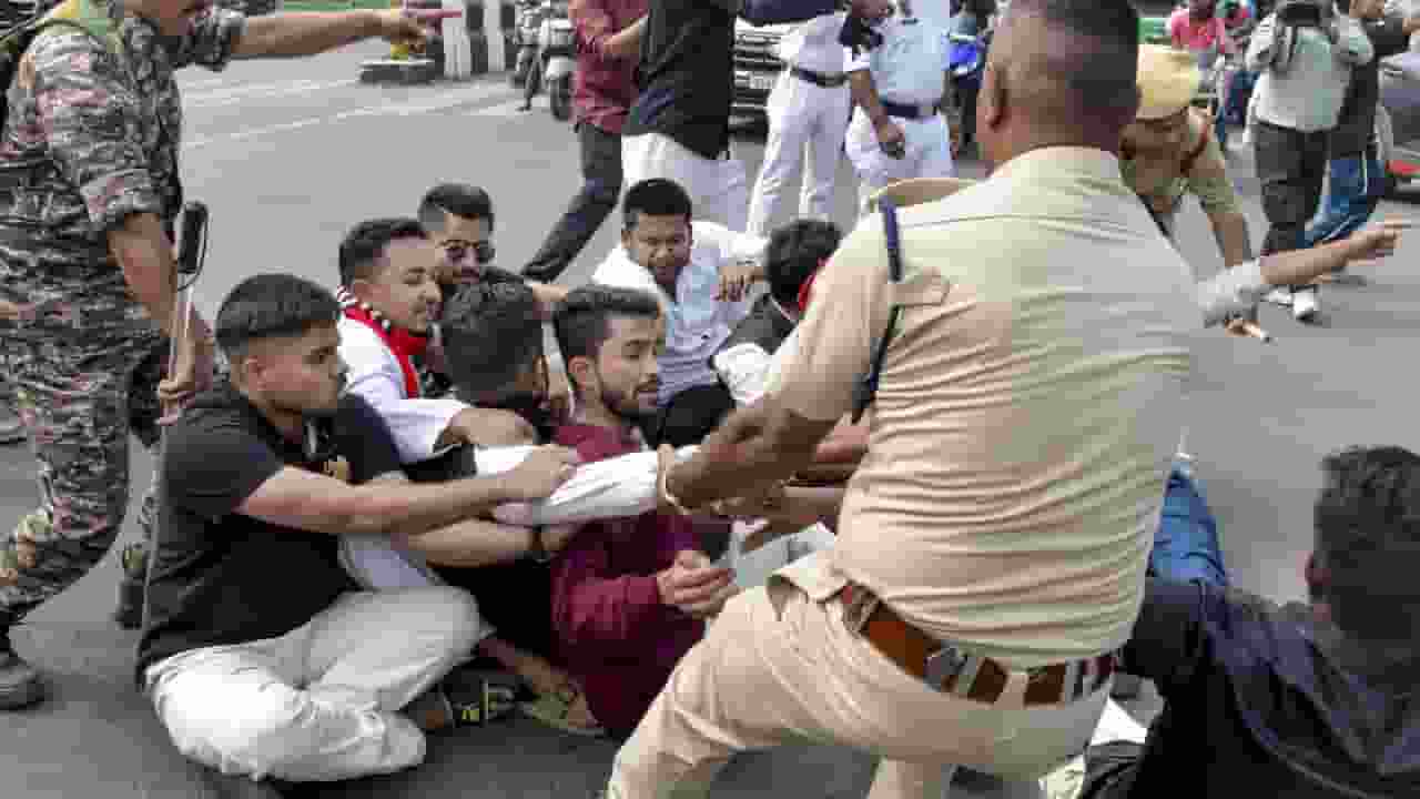 student protest