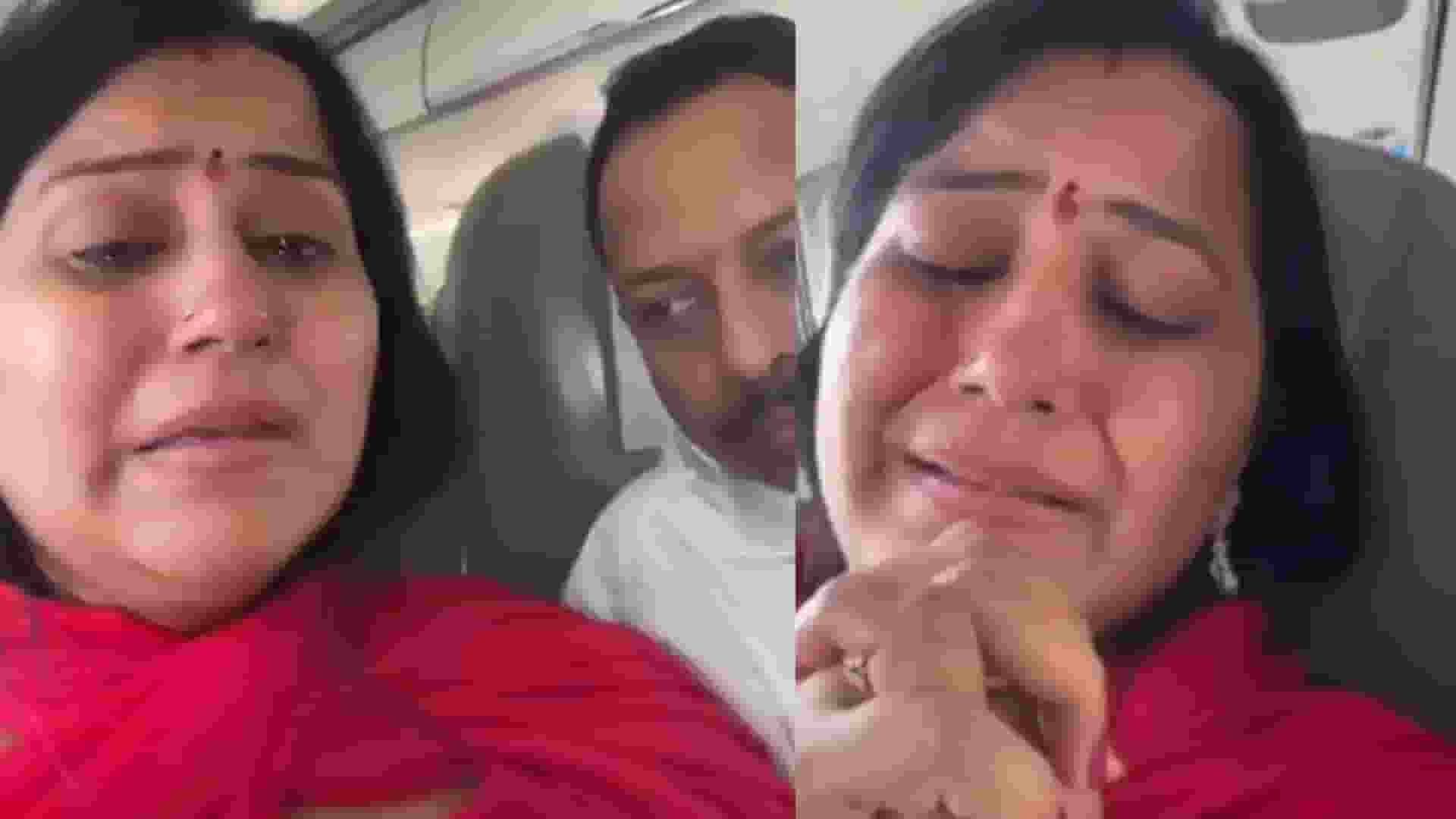 Passenger stuck in flight