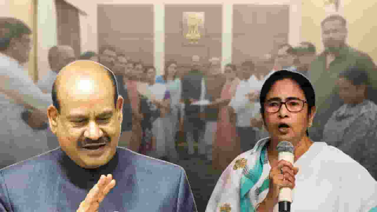 om birla and mamata banerjee
