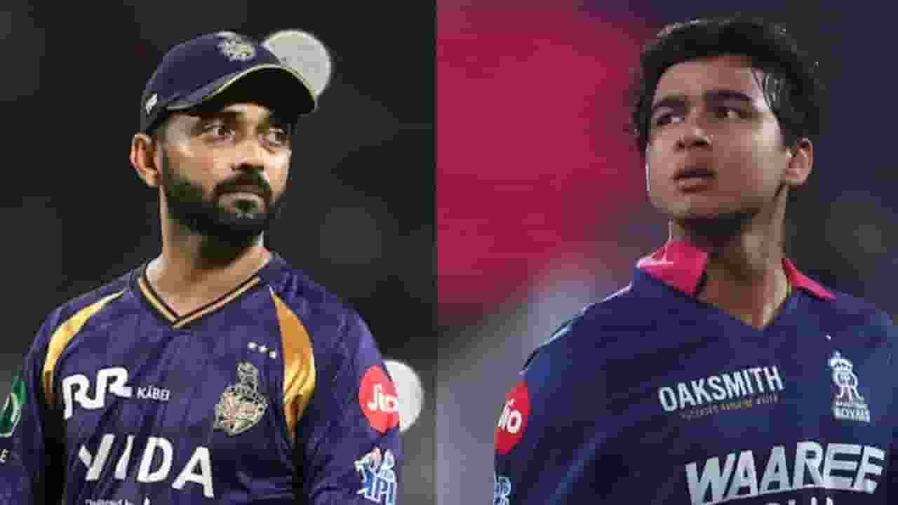 Ajinkya Rahane And Vaibhav Sooryavanshi