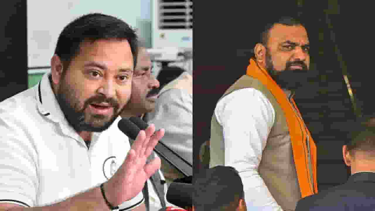 tejashwi yadav and samrat choudhary