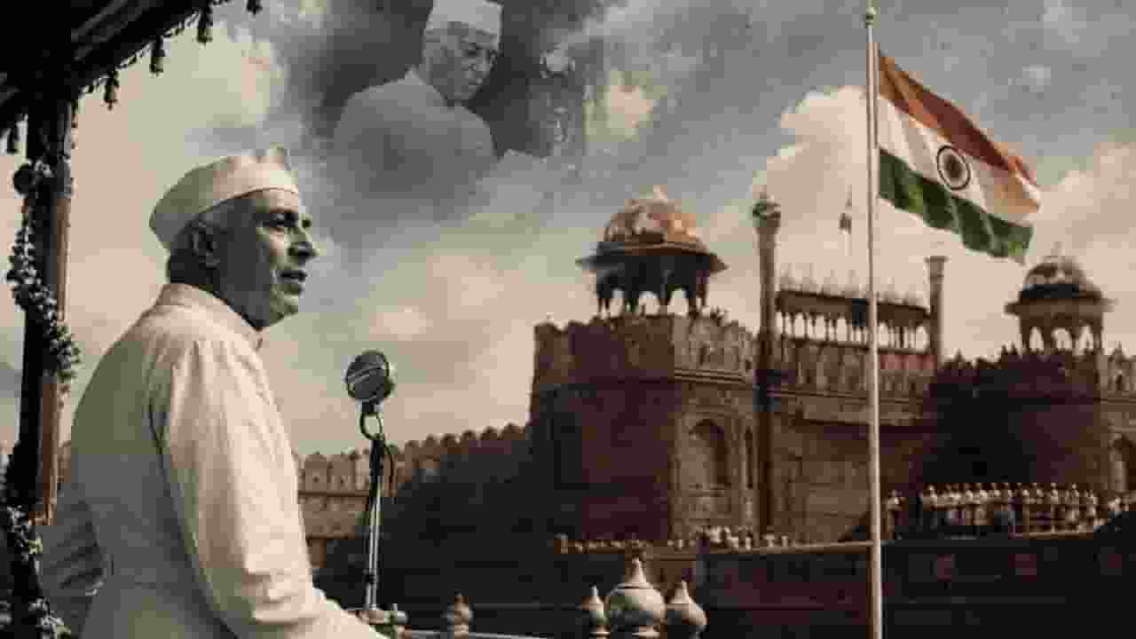 AI generated image of jawaharlal nehru