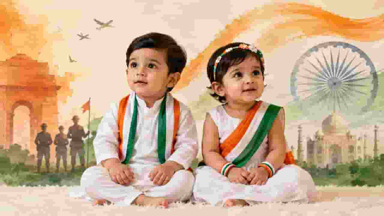 AI generated image of children