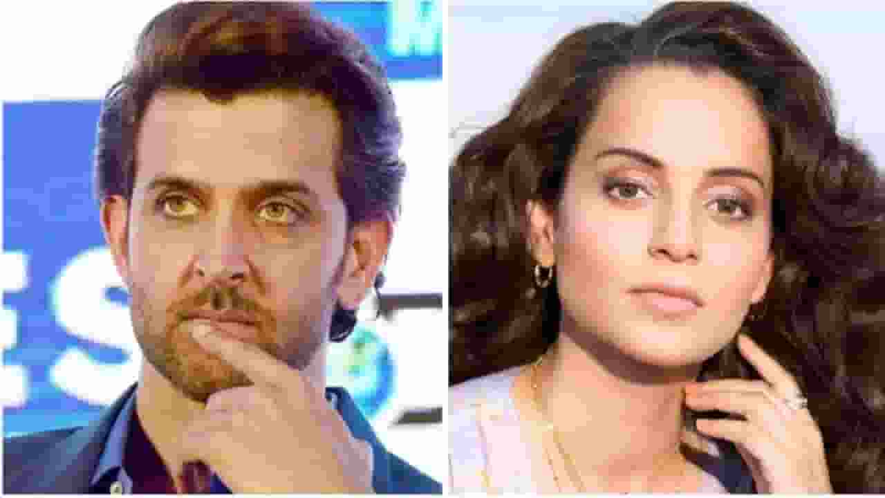 Hrithik Roshan And Kangana Ranaut