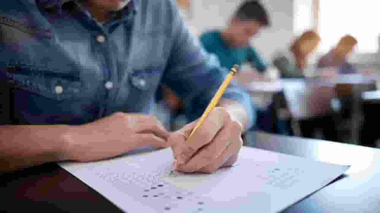 AI generated image of student