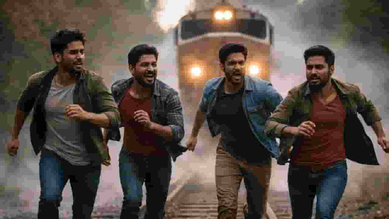 ai generated image of a train accident