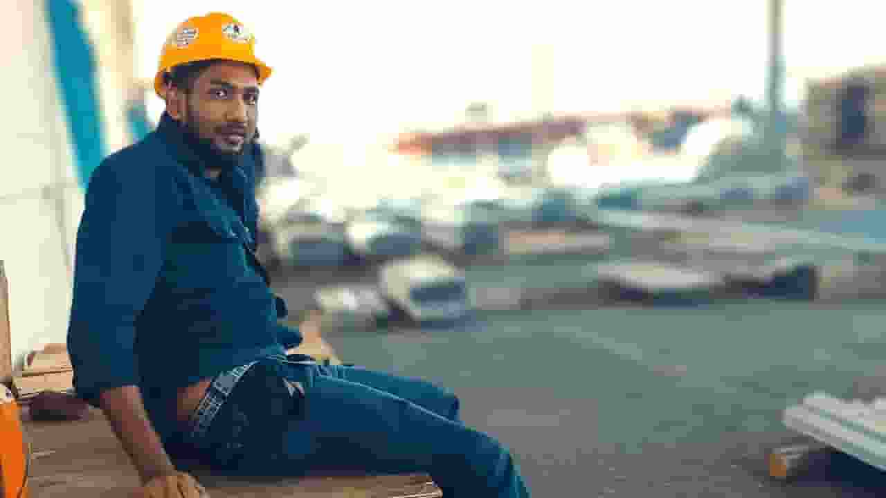Indian labours in Kuwait 