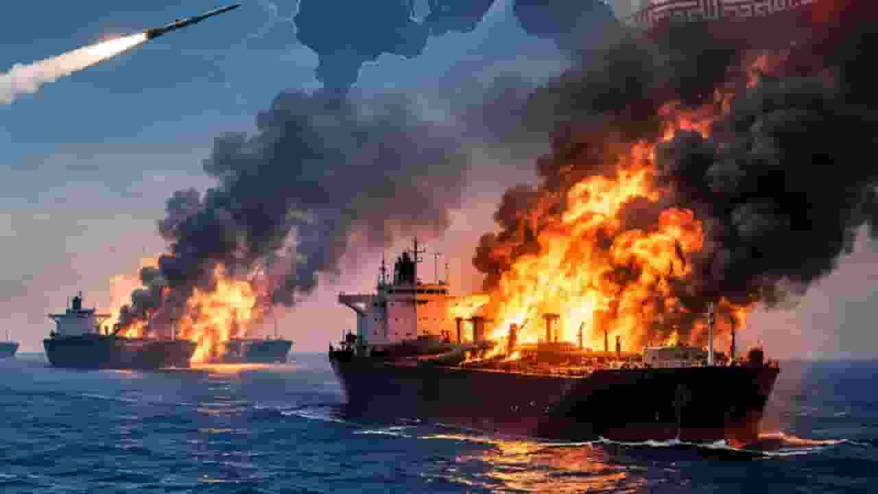 Iran Missile Attack, US Navy 