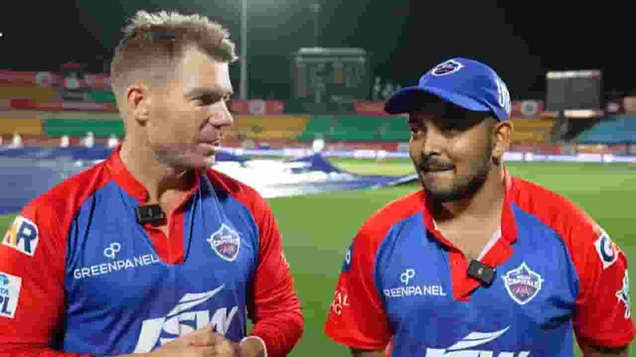 David Warner Prithvi Shaw IPL