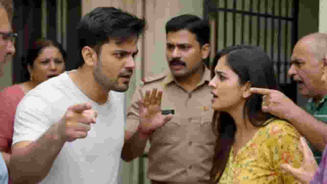 New Delhi two Neighbour fight