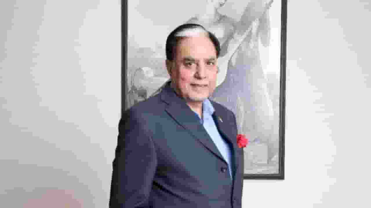 Essel- Zee Group Founder Subhash Chandra. 
