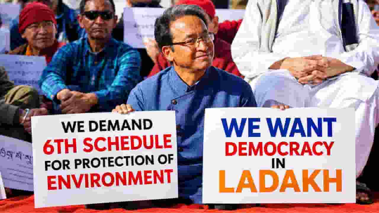 Ladakh Protest, Sonam Wangchuk,