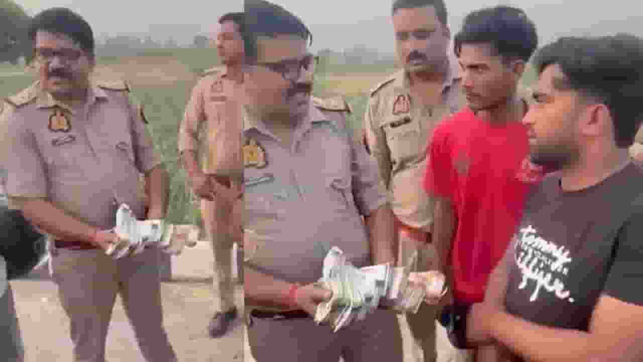 Meerut Highway, Money Rain Viral Video
