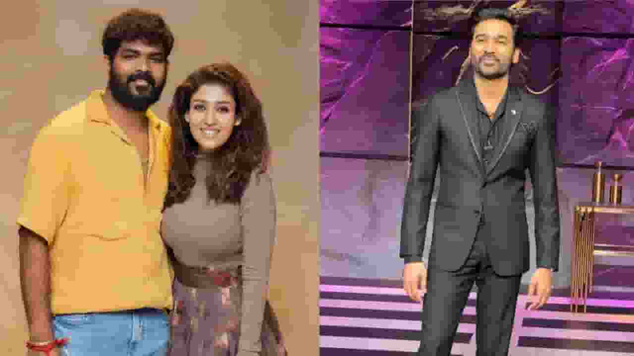 vignesh shivan, nayanthara and dhanush