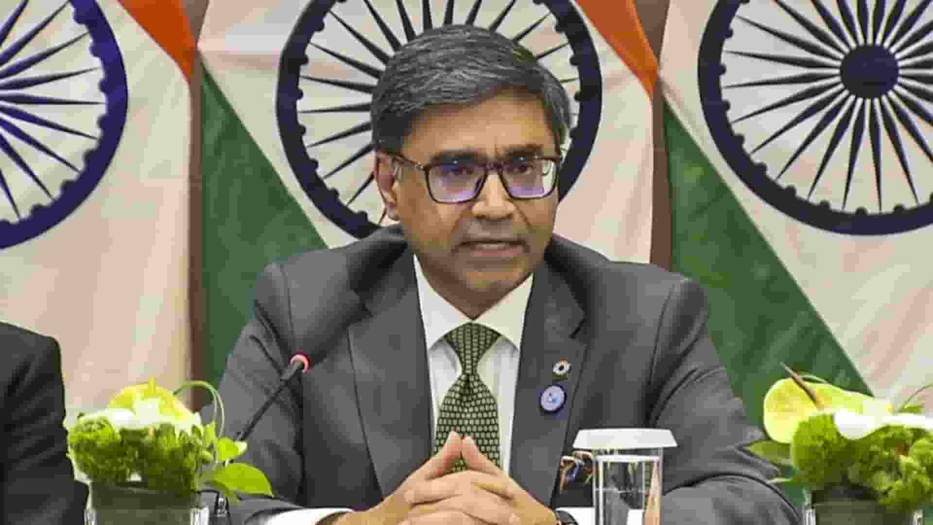 foreign secretary Vikram Misri 