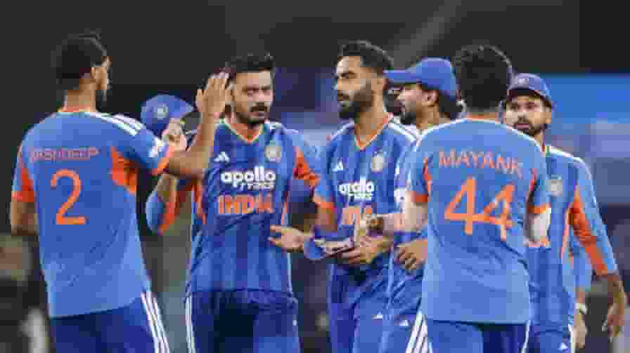 Naman Dhir Team India IND vs WI 3rd T20