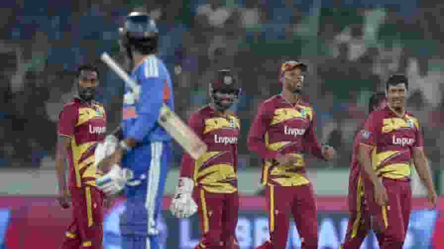 India vs West Indies 4th T20 Tilak Varma