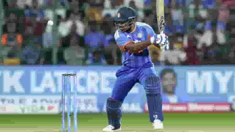 Sanju Samson IND vs WI 5th T20