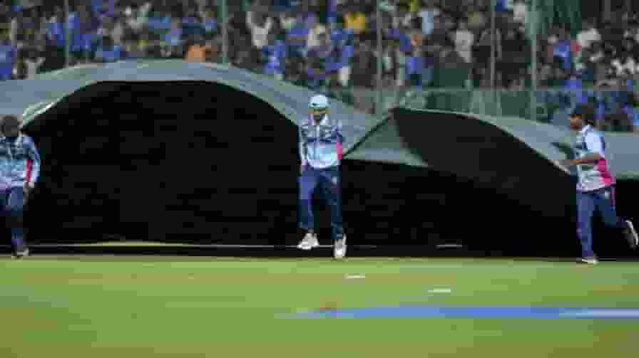 M Chinnaswamy Stadium Bengaluru Rain IND vs WI 5th T20
