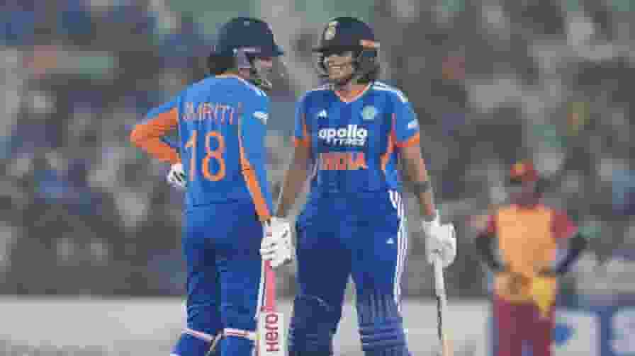 Shafali Verma Smriti Mandhana IND vs ZIM