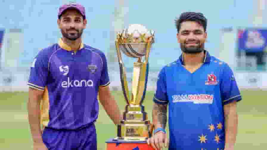 Rinku Singh Bhuvneshwar Kumar UP T20 League