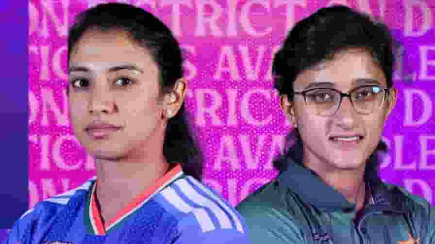 IND vs PAK Smriti Mandhana Muneeba Ali