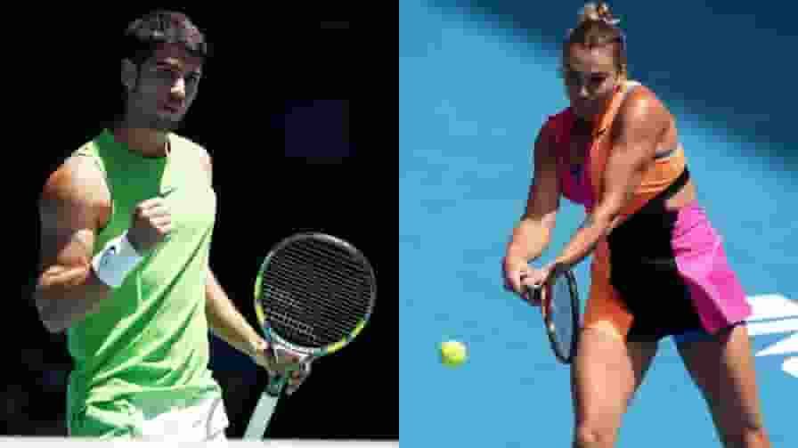 Carlos Alcaraz Aryna Sabalenka Australian Open 2026