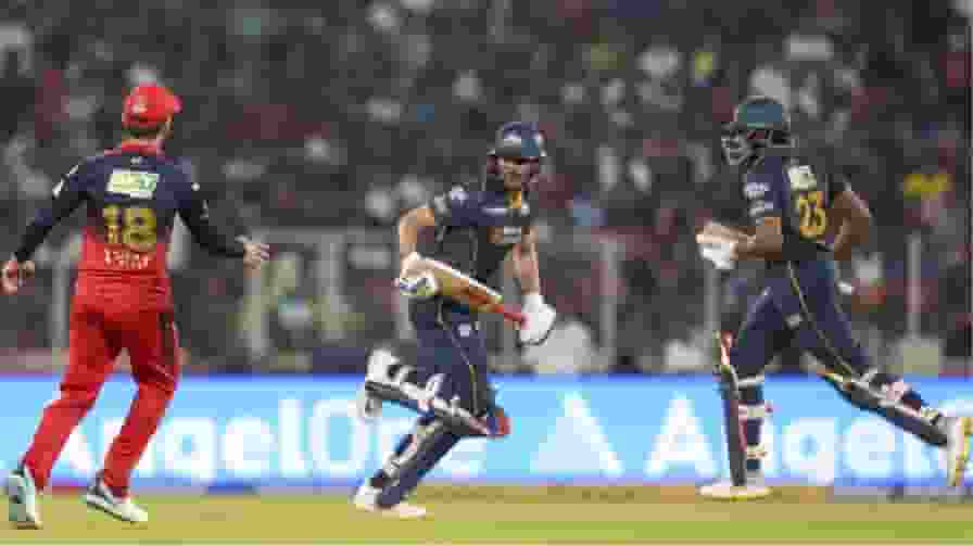 Shubman Gill Sai Sudharsan vs RCB