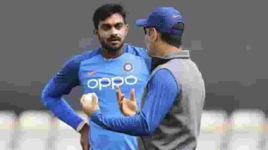 Vijay Shankar MS Dhoni