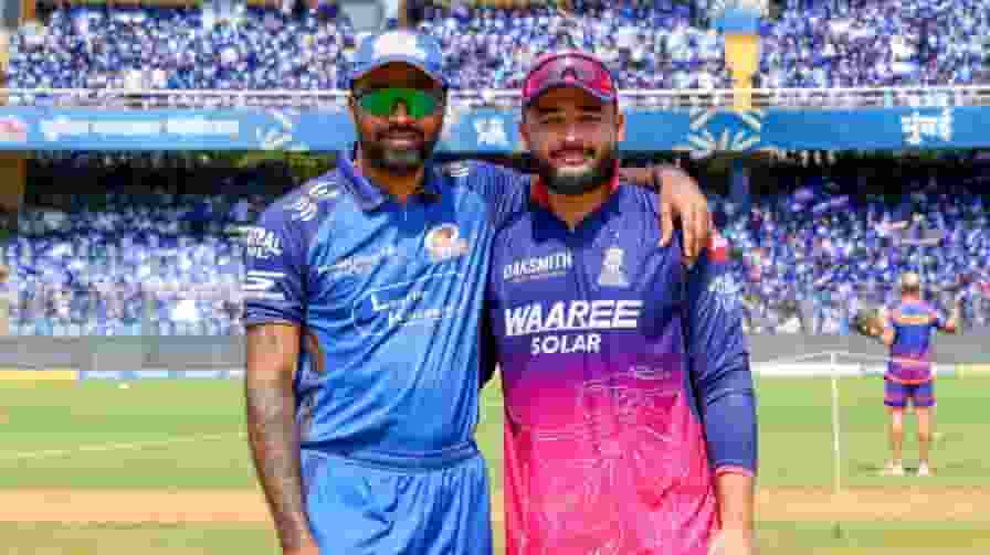 Hardik Pandya Riyan Parag MI vs RR IPL 2026