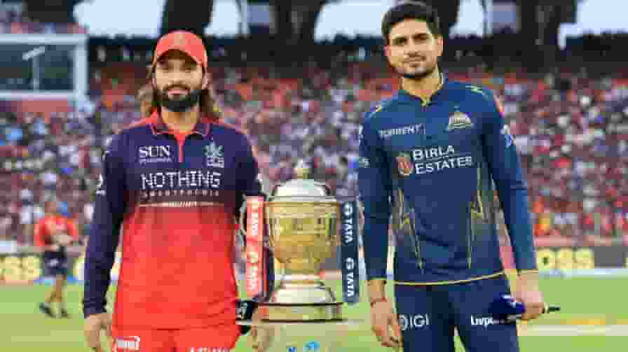 Patidar Gill IPL Trophy GT vs RCB 2026 Final