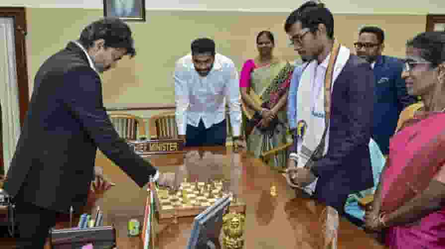 CM Vijay Praggnanandhaa